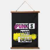 Punk is niet dood hangend wandkleed (Voorkant 2)