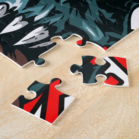 Punk is niet dood legpuzzel (Zijkant)