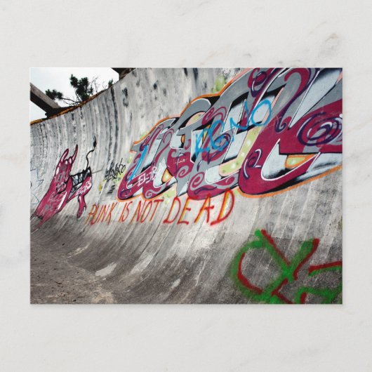 Punk is niet dood. Olympische bobsleebaan, Sarajev Briefkaart (Voorkant)