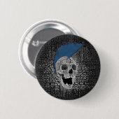 Punk is niet dood ronde button 5,7 cm (Voorkant /achterkant)