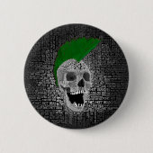 Punk is niet dood ronde button 5,7 cm (Voorkant)