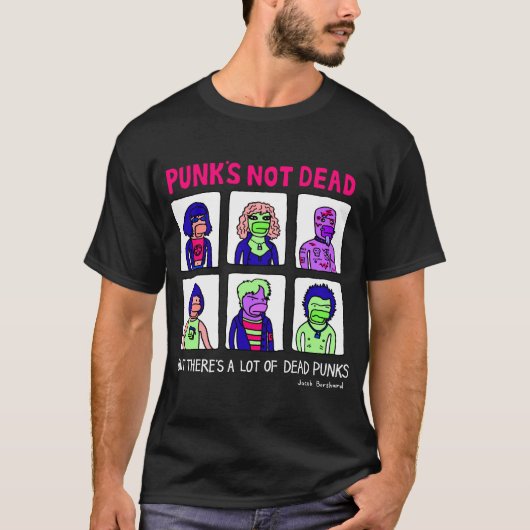 Punk is niet dood t-shirt (Voorkant)