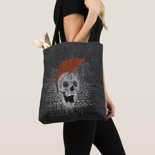 Punk is niet dood tote bag (Dichtbij)
