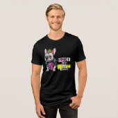 Punk is niet dood Tri-Blend shirt (Voorkant volledig)