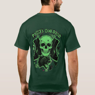 Punk Is Not Dead T-shirt – Skull & Panther Grunge