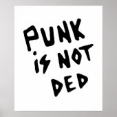Punk is not ded Persepolis Poster (Voorkant)
