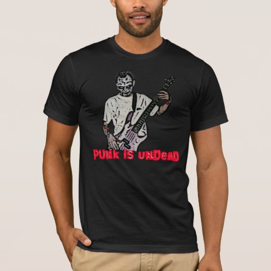 PUNK IS ONDODEN T-SHIRT (Voorkant)