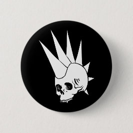  Punk Jawless Skull versie 2 Ronde Button 5,7 Cm