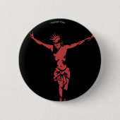 Punk Jezus Button (Voorkant)