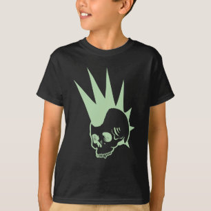 Punk kaakloze schedel T-shirt