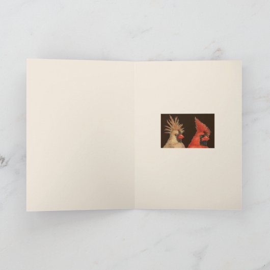 Punk kardinaalkaart kaart (Binnen)