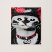 punk kat legpuzzel (Verticaal)