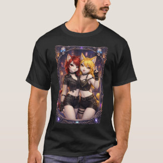 Punk  Katsup en Meowstard T-shirt