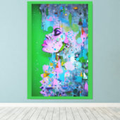 Punk - Ken Gage Surreal Art Canvas Afdruk (Insitu (Houten vloer))