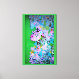 Punk - Ken Gage Surreal Art Canvas Afdruk