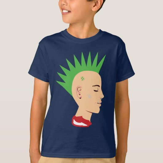Punk kerel t-shirt (Voorkant)