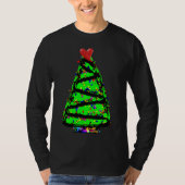 Punk kerstboom t-shirt (Voorkant)