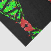 Punk kerstboom tissuepapier (Detail)