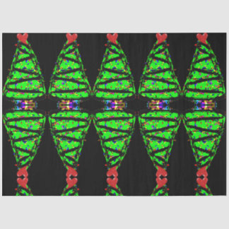 Punk kerstboom tissuepapier