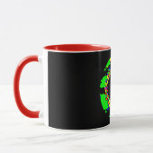 Punk kerstkrans mok (Links)