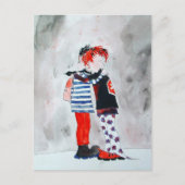 Punk knuffel briefkaart (Voorkant)