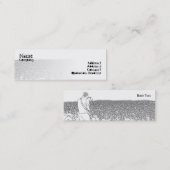 Punk krowd - Skinny Mini Visitekaartje (Voorkant / Achterkant)