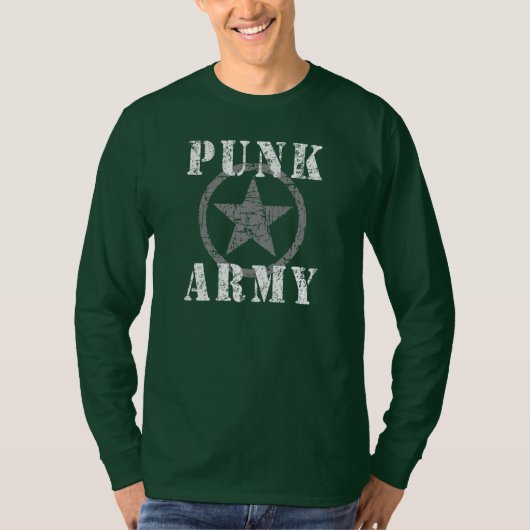 Punk leger t-shirt (Voorkant)