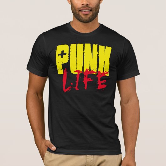 PUNK LEVEN T-SHIRT (Voorkant)