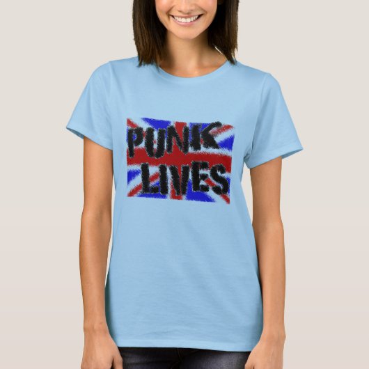 punk leven t-shirt (Voorkant)