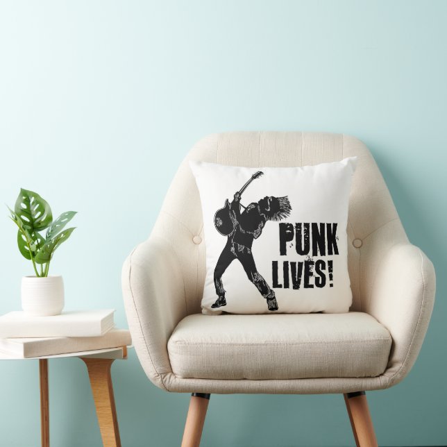 Punk levens! Heb je Metal? Sierkussen (Stoel)