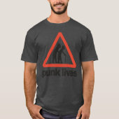 punk levens t-shirt (Voorkant)