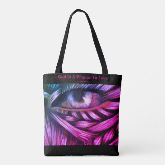 Punk Lilith Eye Tote Bag (Achterkant)