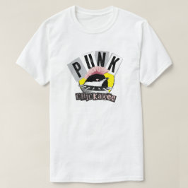 Punk Mees Borstplaat T-Shirt