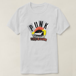 Punk Mees Borstplaat T-Shirt