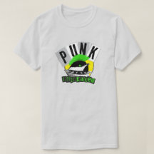 Punk Mees Borstplaat T-Shirt
