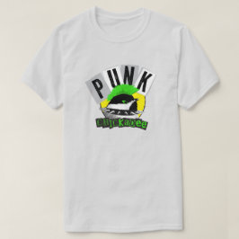 Punk Mees Borstplaat T-Shirt
