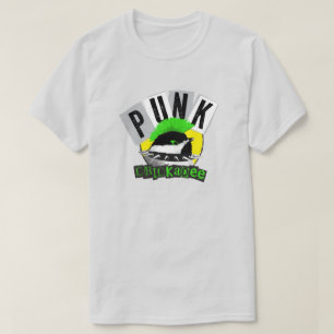 Punk Mees Borstplaat T-Shirt