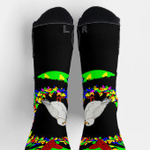 Punk meeuw Kerstkrans Sokken (Top)