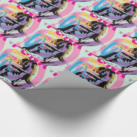 punk_meisje cadeaupapier (Hoek)