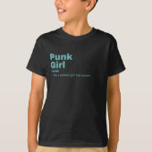 Punk meisje - Punk T-shirt (Voorkant)