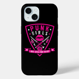 Punk meisjes zijn nog steeds niet dood! - Black ed iPhone 15 Case