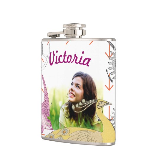 Punk meisstoomkolven heupfles (Links)