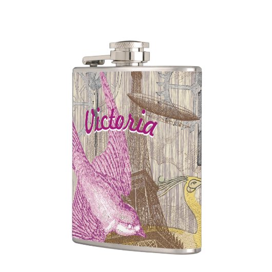 Punk meisstoomkolven heupfles (Links)