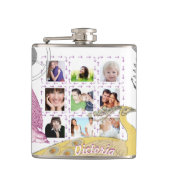 Punk meisstoomkolven heupfles (Voorkant)