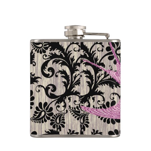 Punk meisstoomkolven heupfles (Achterkant)