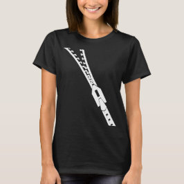 PUNK MIJN ZIPPER LADIES TEE SHIRT