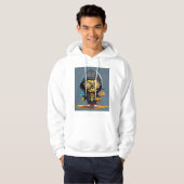 Punk Minion Skelet Hoodie (Voorkant volledig)