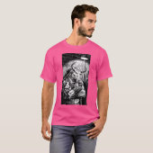 Punk Minotaur Mythologie Rebel Street Art T-shirt (Voorkant volledig)