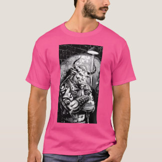 Punk Minotaur Mythologie Rebel Street Art T-shirt
