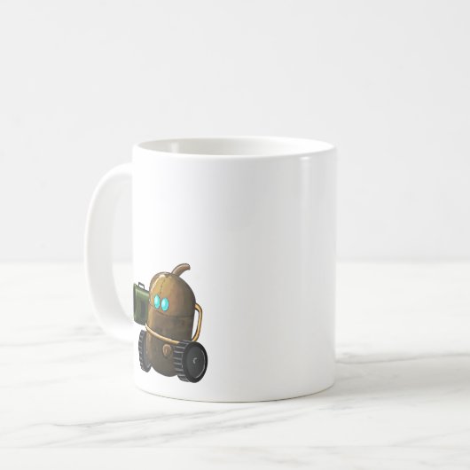 Punk mok van stoomstaal (Voorkant links)